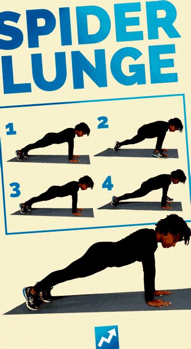 Ilustrácia rôznych cvikov s vlastnou váhou, ktoré možno vykonávať doma