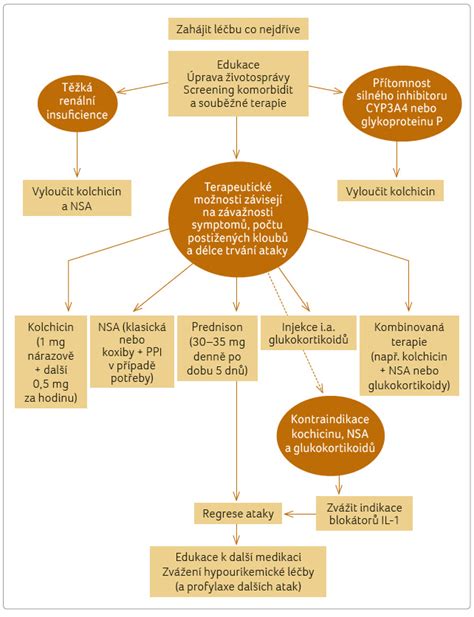 Ilustrácia dnavého záchvatu a kryštálov urátu v kĺbe