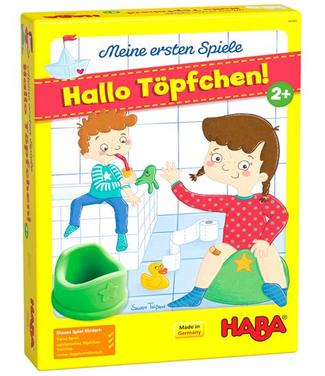 Ilustrácia dieťaťa sediaceho na nočníku s hračkou.