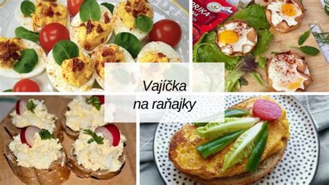 Vajíčka pripravené na raňajky