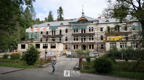 Fotografia typického hotela v Bardejovských Kúpeľoch