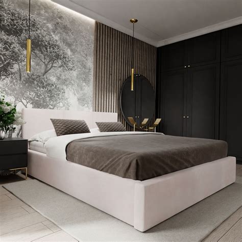 Obrázok tmavej, tichej spálne s tmavými závesmi