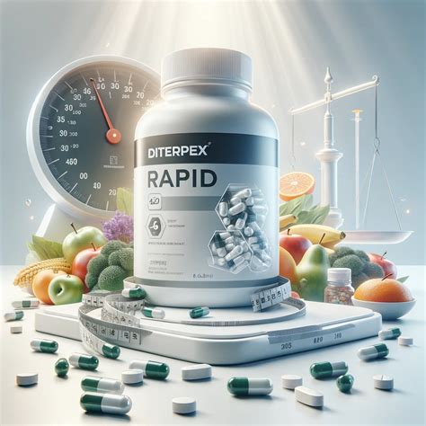 Obal produktu Diterpex Rapid s detailným popisom zloženia.