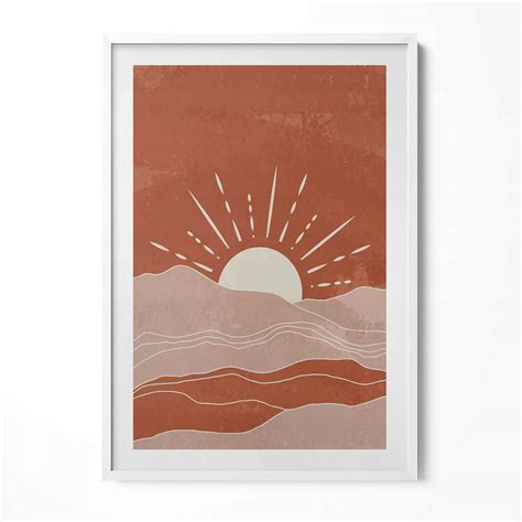 Ilustrácia: Postava človeka cvičiaceho ráno na pozadí vychádzajúceho slnka