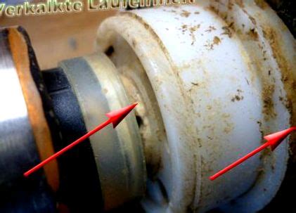 Ilustrácia poškodenia spôsobeného kavitáciou na obežnom kolese čerpadla