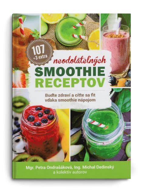 Ukážka rôznych farebných a lákavých smoothie pripravených podľa receptov.