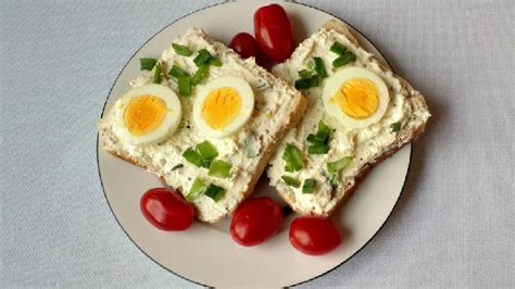 Fotografia nízkokalorického chlebíka z tvarohu a vajec