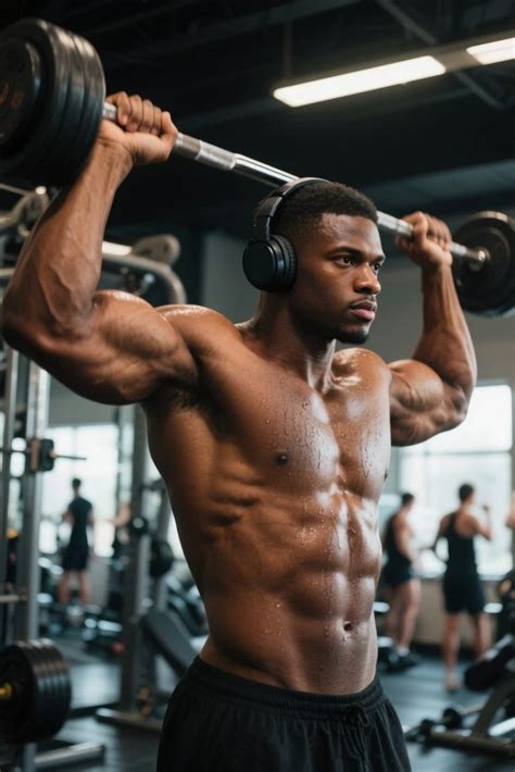 Ilustračná fotografia muža cvičiaceho v posilňovni, zameraná na objemový tréning