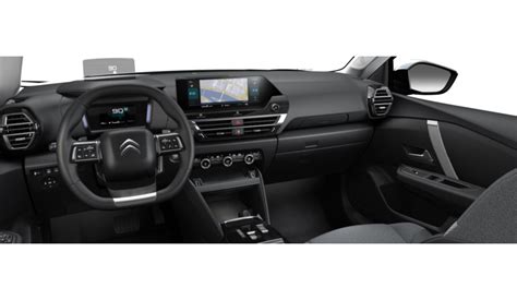 Interiér vozidla Citroën C4 s multifunkčným volantom a palubným počítačom