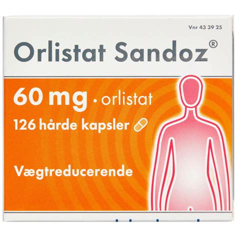 balenie lieku Alli alebo Orlistat Sandoz 60 mg