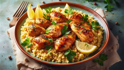 Pestré jedlo na tanieri kombinujúce bielkoviny (napr. ryba, kuracie mäso) a zdroje vlákniny (zelenina, quinoa).