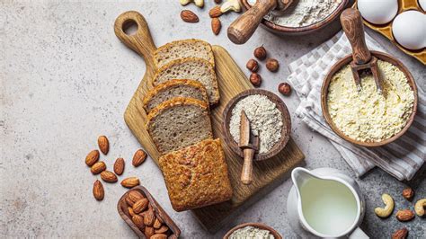 Ukážka rôznych druhov bezlepkových múk