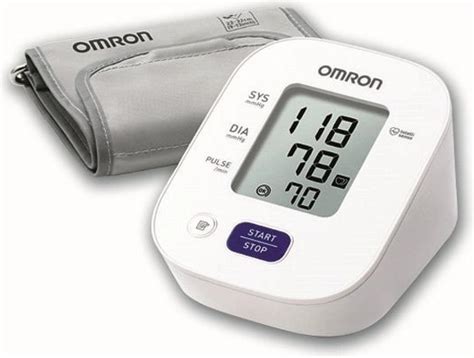 Fotografia rôznych modelov digitálnych tlakomerov OMRON
